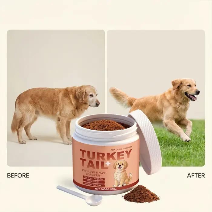 Compléments pour chiens 100g – Soulagement des démangeaisons et de la sécheresse cutanée – Soins pour chiots