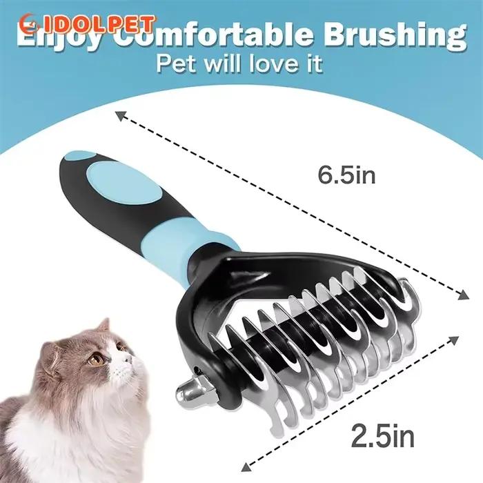 Brosse professionnelle démêlante pour animaux de compagnie