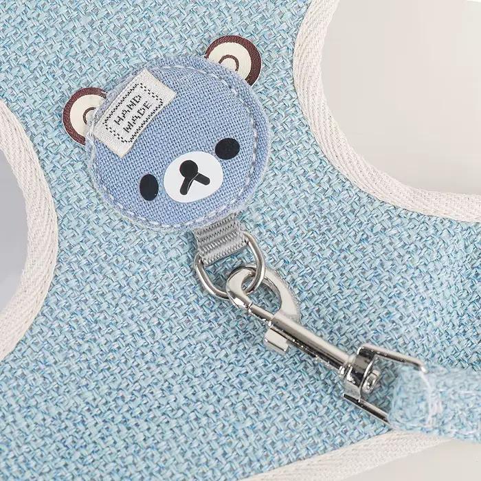 1/ensemble chiot chien harnais pour petits chiens réglable