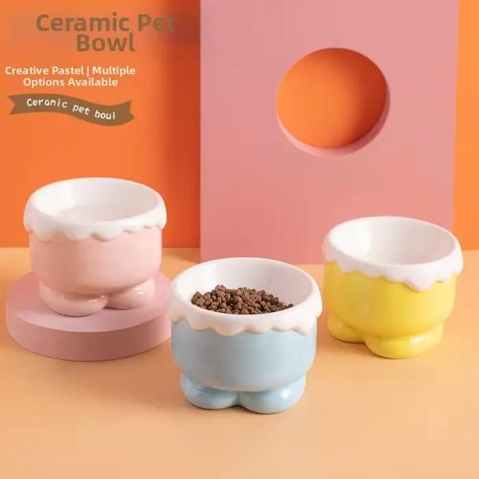 Gamelle en céramique antidérapante pour animaux de compagnie