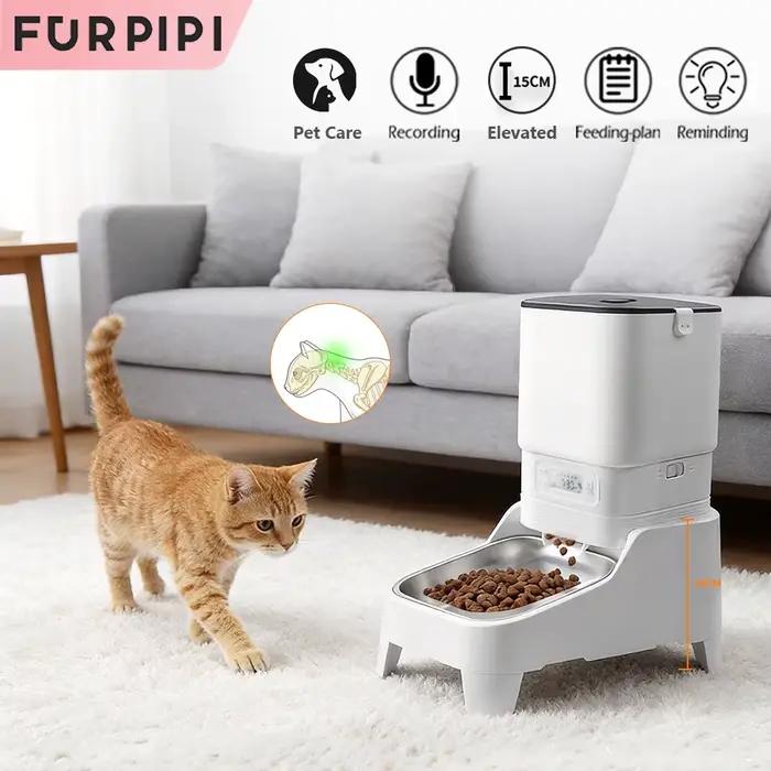 Distributeur automatique de nourriture pour chats et chiens