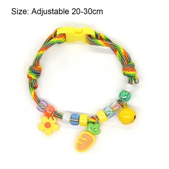 Collier coloré mignon pour animaux de compagnie