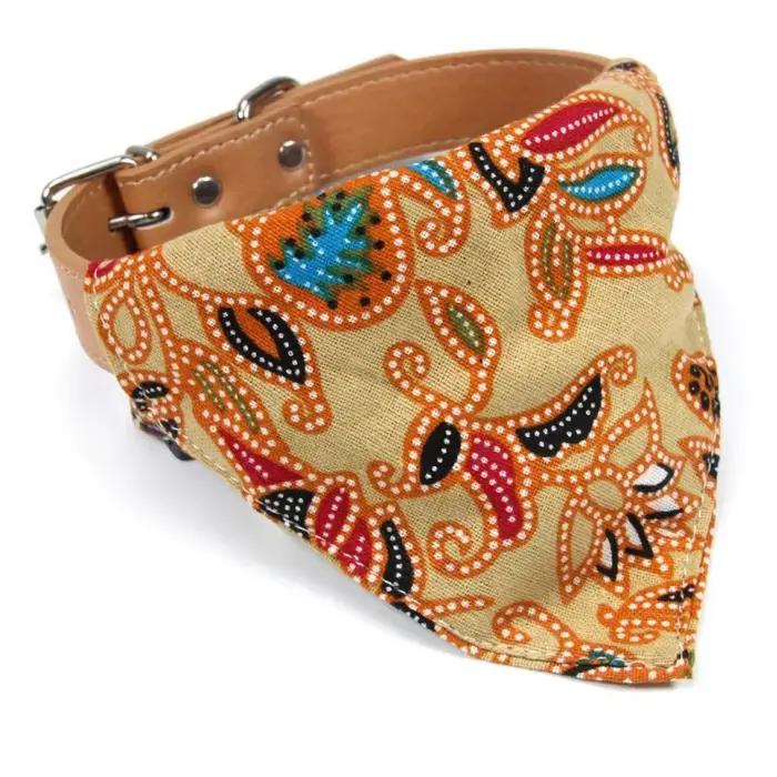 Collier en cuir PU adapté aux chats et aux chiens