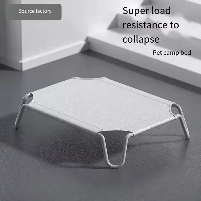 Lit surélevé pliable pour chiens
