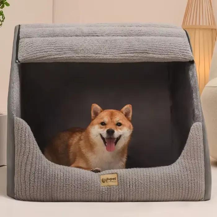 Niche fermée lavable pour animaux de compagnie