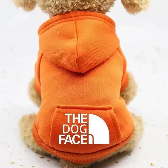 Sweat-shirt à capuche pour chien d'hiver
