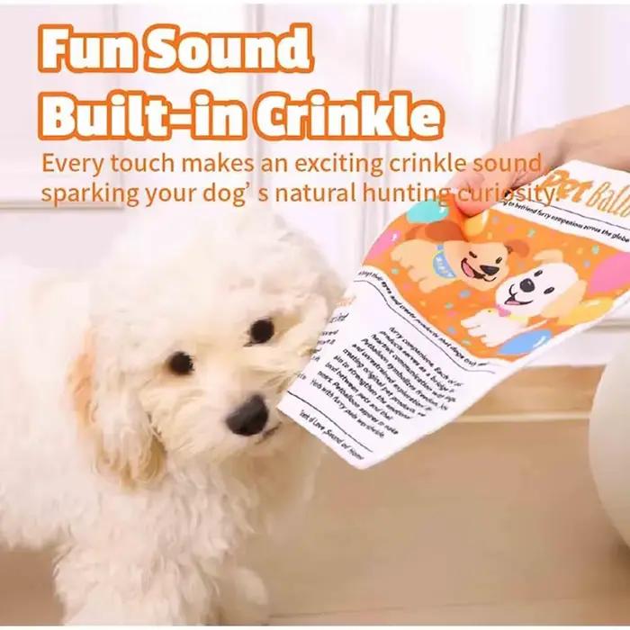 Jouet pour chien en forme de journal indestructible