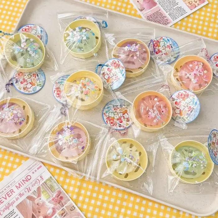 [ZY] Mini Jouets à Presser en Forme de Boulette Vapeur