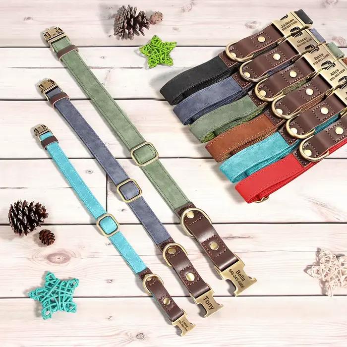 Collier de chien personnalisé colliers
