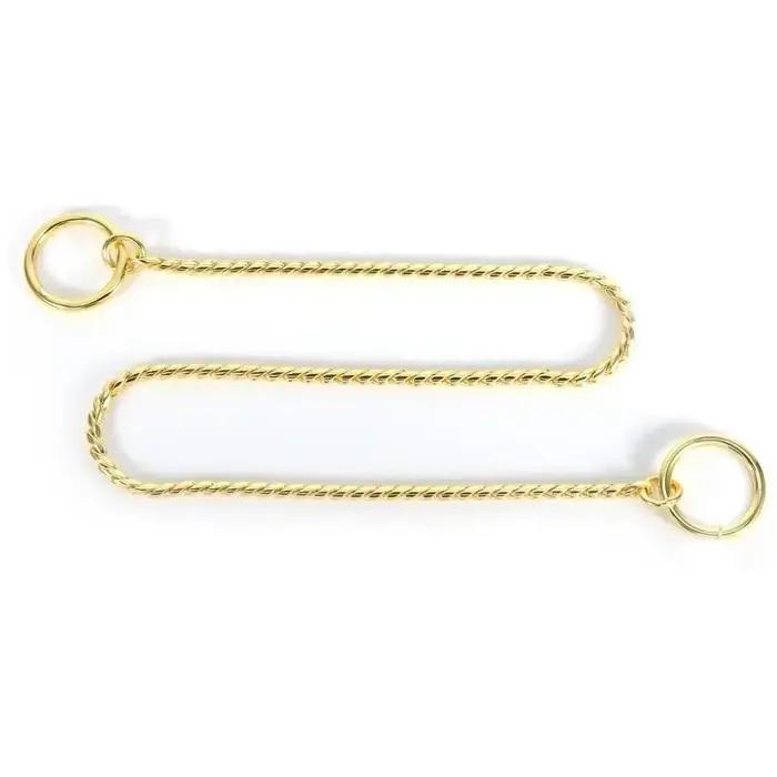 Collier ras du cou en acier inoxydable pour chiens