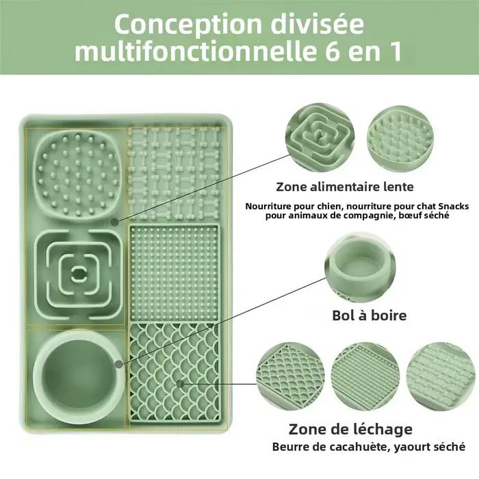 Tapis à lécher pour chiens