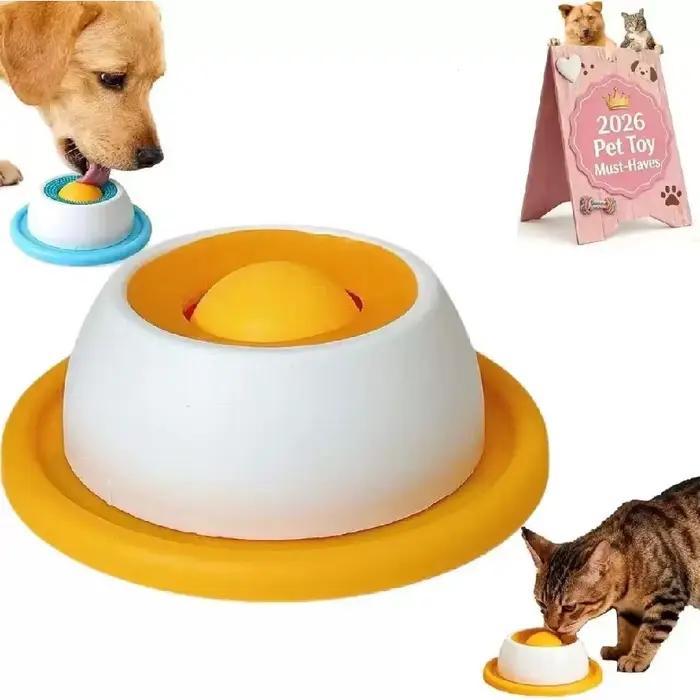 Jouets interactifs pour chiens, distributeur de nourriture à alimentation lente pour l'entraînement des chiots, accessoire d'enrichissement pour la cage d'alimentation des chats