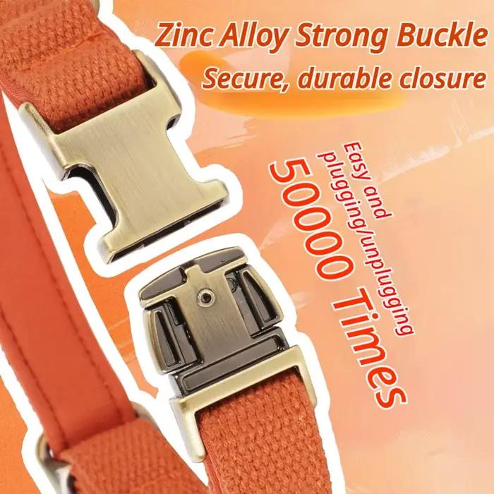 Collier pour animaux de compagnie rouge avec boucle en alliage