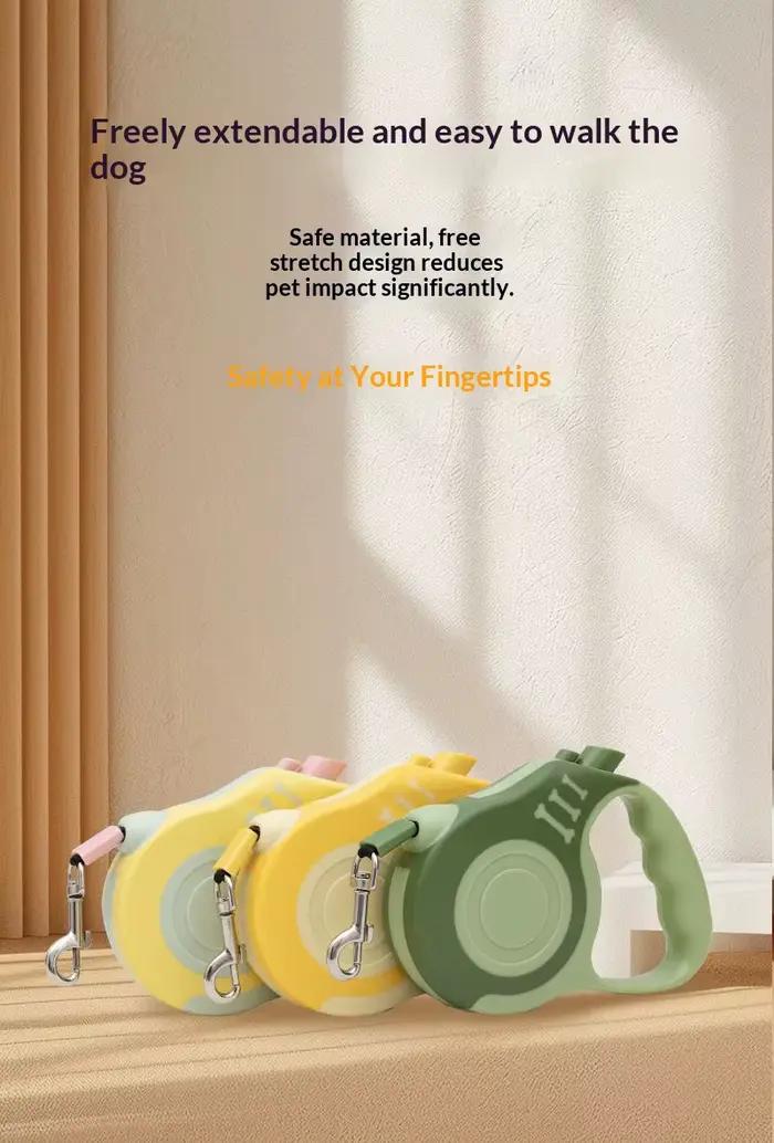 Laisse rétractable pour chien