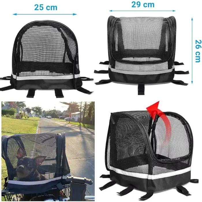 Housse de panier de vélo pour chats et chiens