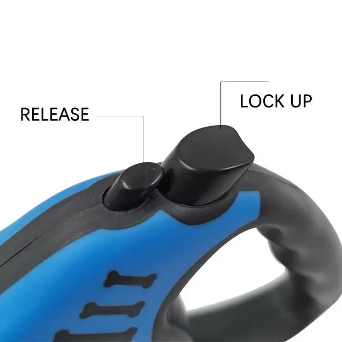 Laisse rétractable automatique en Nylon Durable pour chien de 3m 5m