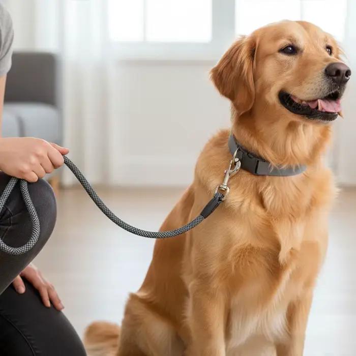 Laisse courte pour chien
