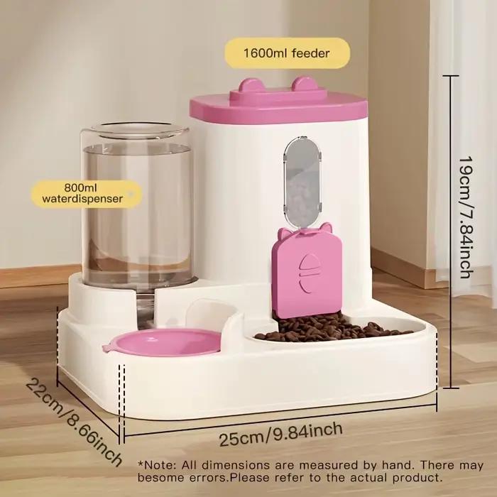 Distributeur automatique d'eau intégré pour animaux de compagnie