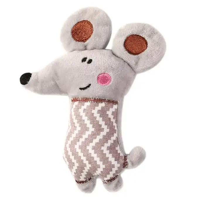 Jouet en peluche anti-morsure en forme d'avocat de dessin animé pour animaux de compagnie