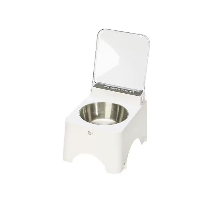 Gamelle automatique anti-poussière pour animaux de compagnie avec couvercle