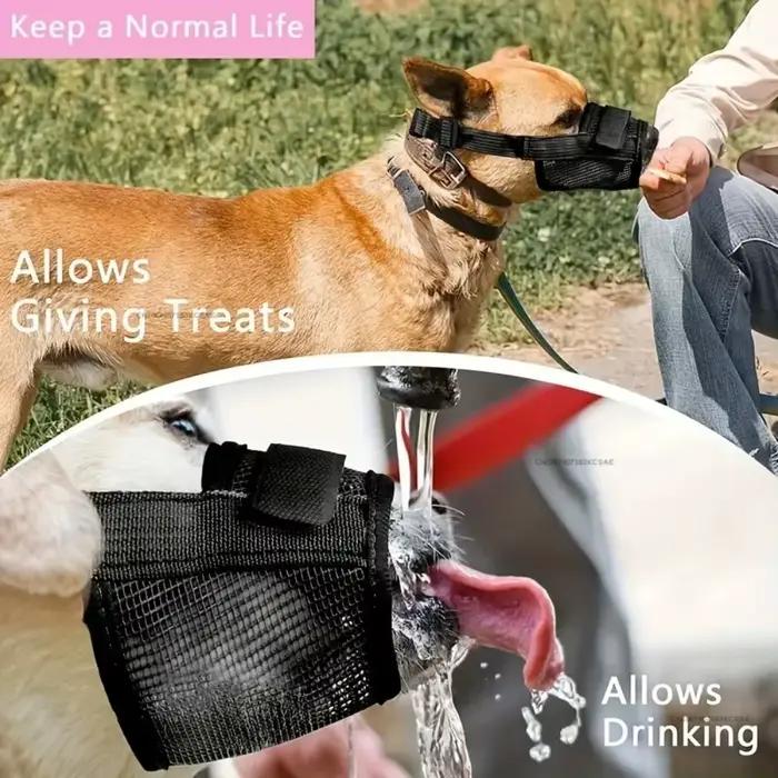 Muselière Anti-aboiement pour chiens de petite et grande taille