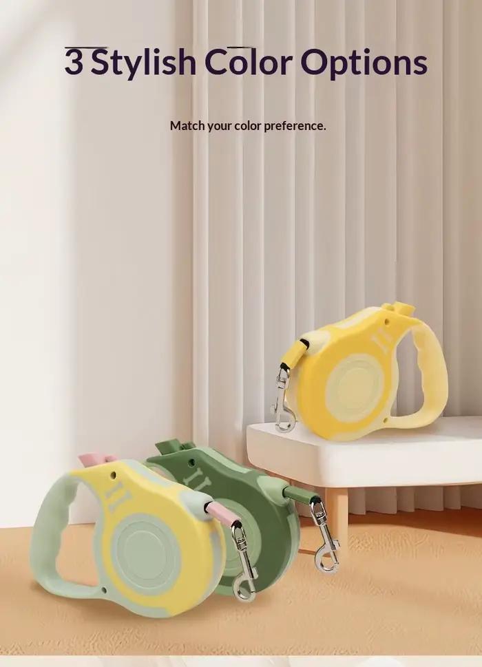 Laisse rétractable pour chien