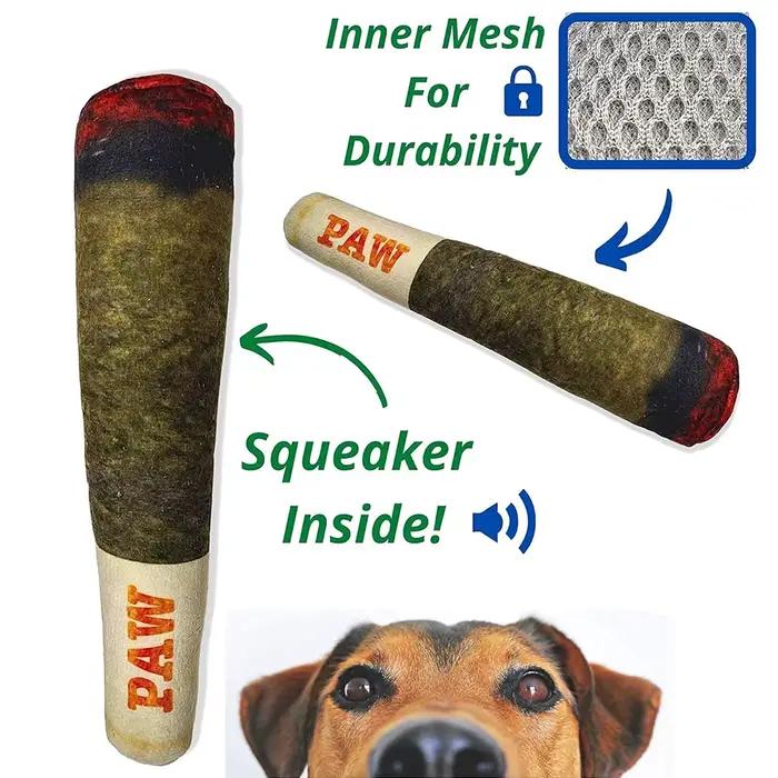 Jouets en peluche grinçants pour chiens moyens