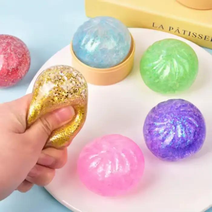 Jouet Squishy Baozi avec boîte vapeur