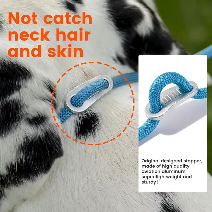Collier antidérapant en nylon pour chien