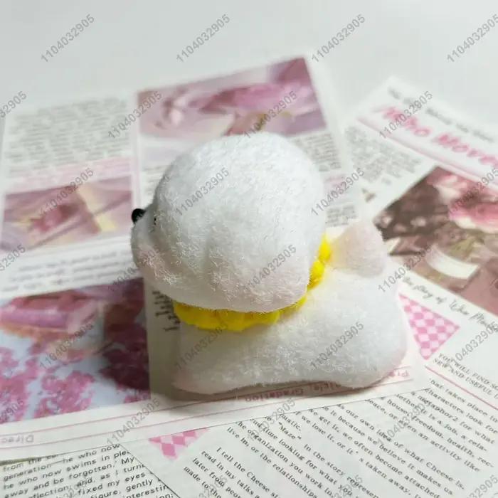 Chiot Taba Squishy chien blanc Fidget jouet mignon Animal drôle