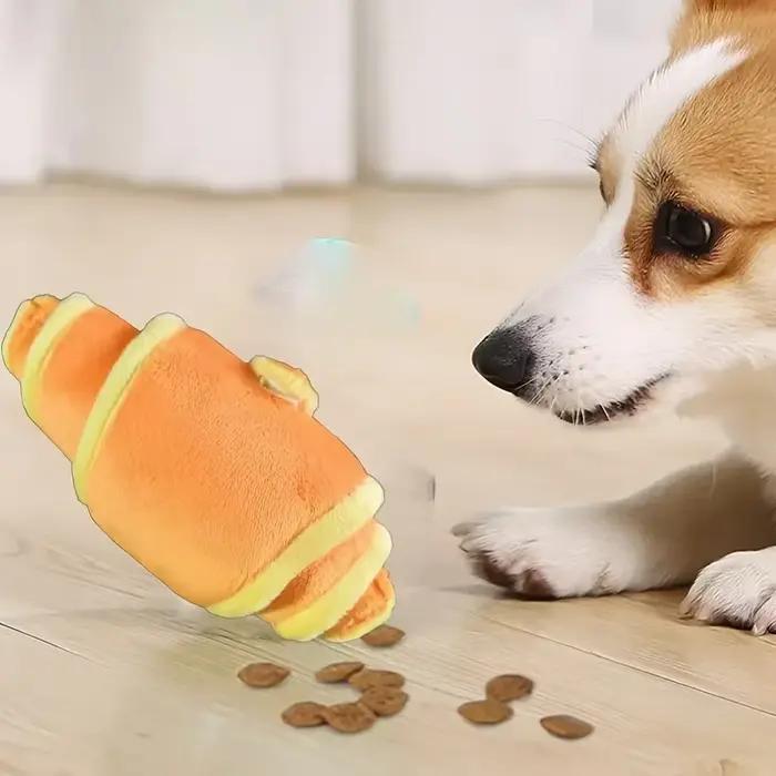 1 pièce Jouet à mâcher et à renifler pour chiens, en peluche, avec vocalisations, pour la stimulation sensorielle et la mastication