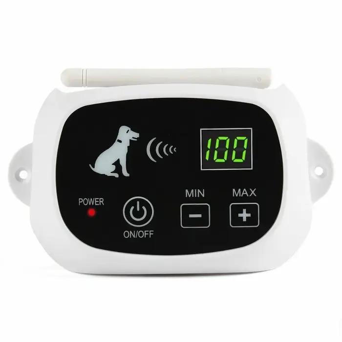 Système de collier de choc de clôture électrique sans fil pour animaux de compagnie
