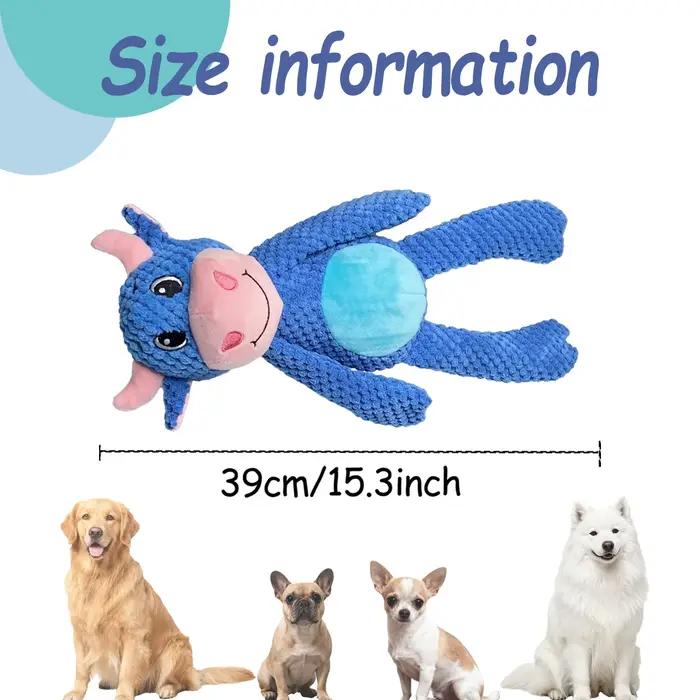 Jouet en peluche interactif durable pour chien