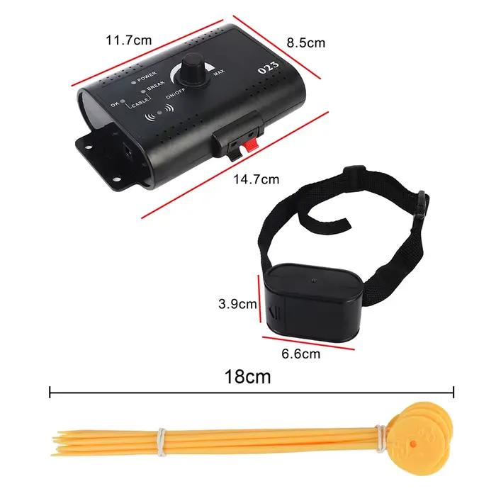 Collier électrique étanche pour chien