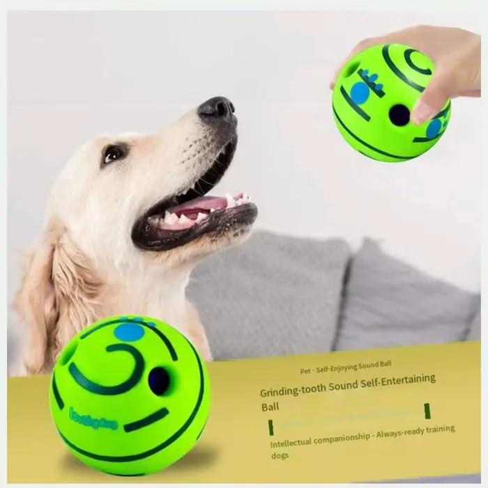 Jouet pour chien Wobble Wag Giggle Ball pour obtenir