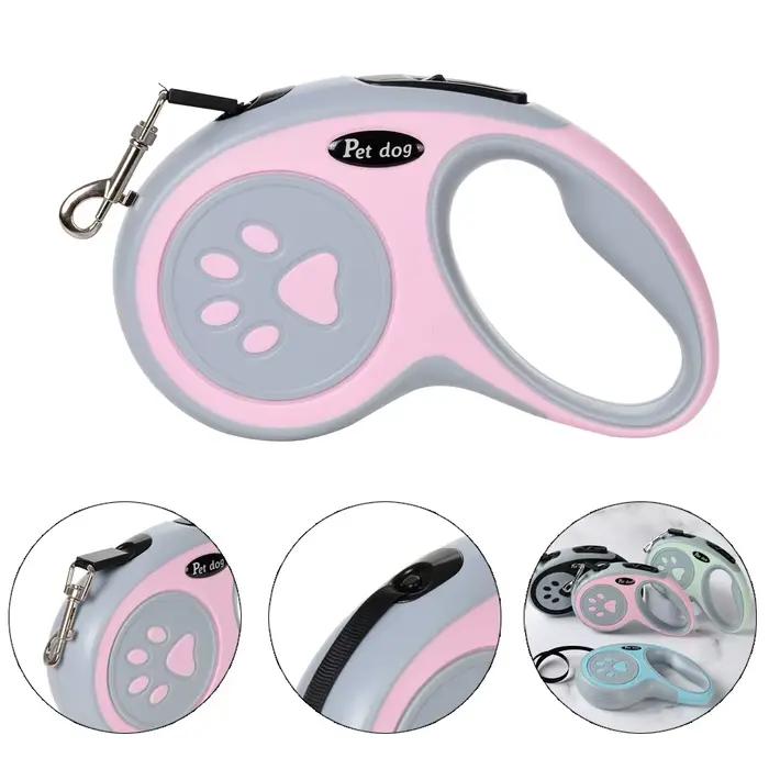 Laisse rétractable en Nylon pour animaux de compagnie