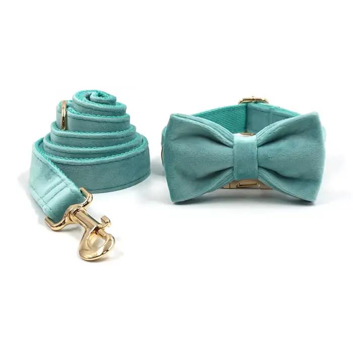 Collier de chien personnalisé Tiffany Blue SFP pour animal de compagnie