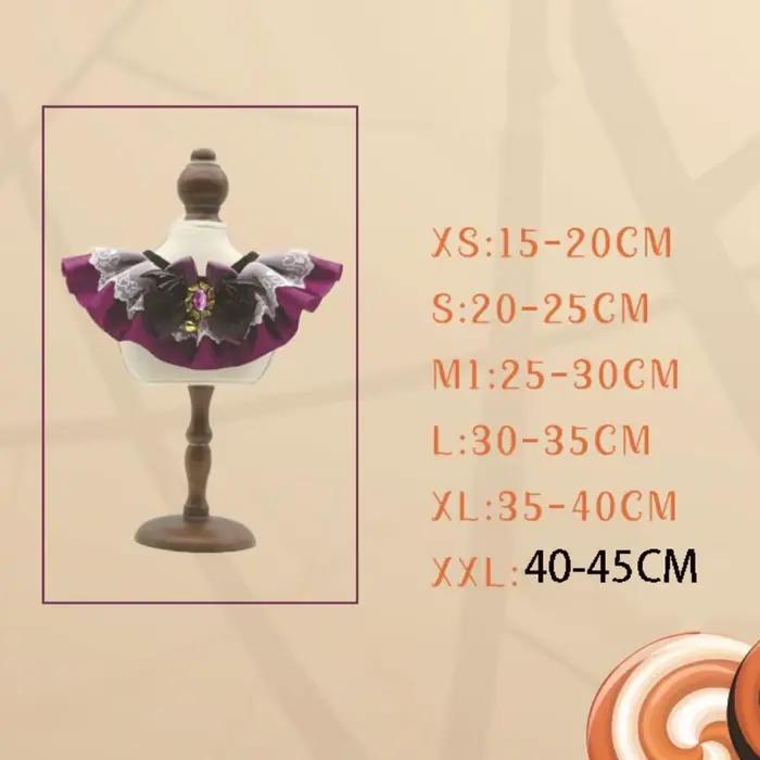 Collier créatif en dentelle pour chien et chat