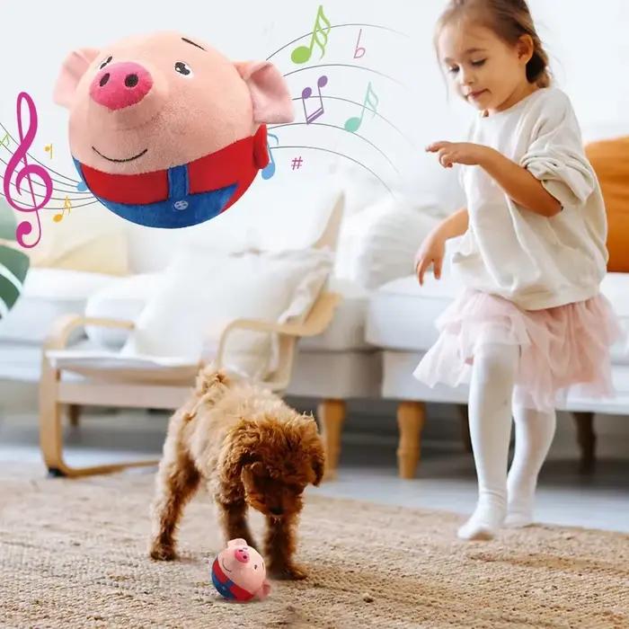 Jouet pour chien automatique en peluche
