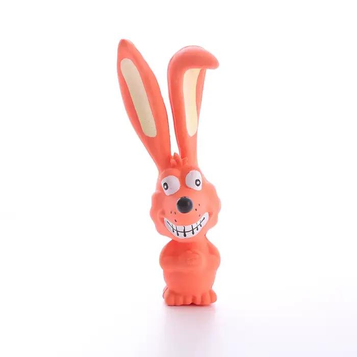 Jouet pour chien, lapin coquin, jouet à mâcher en latex