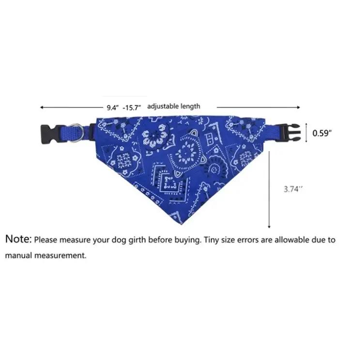 Collier pour chat bavoirs pour animaux de compagnie réglable chien chat cravate pour animaux de compagnie triangulaire salive cravate écharpe chien Bandana collier Triangle bavoir foulard
