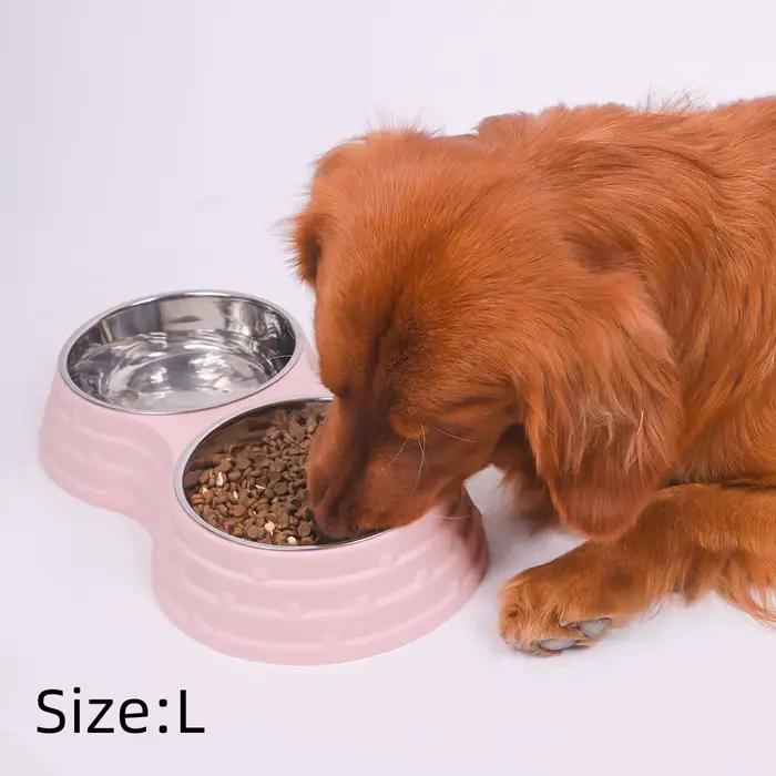 Bol pour animaux de compagnie en acier inoxydable