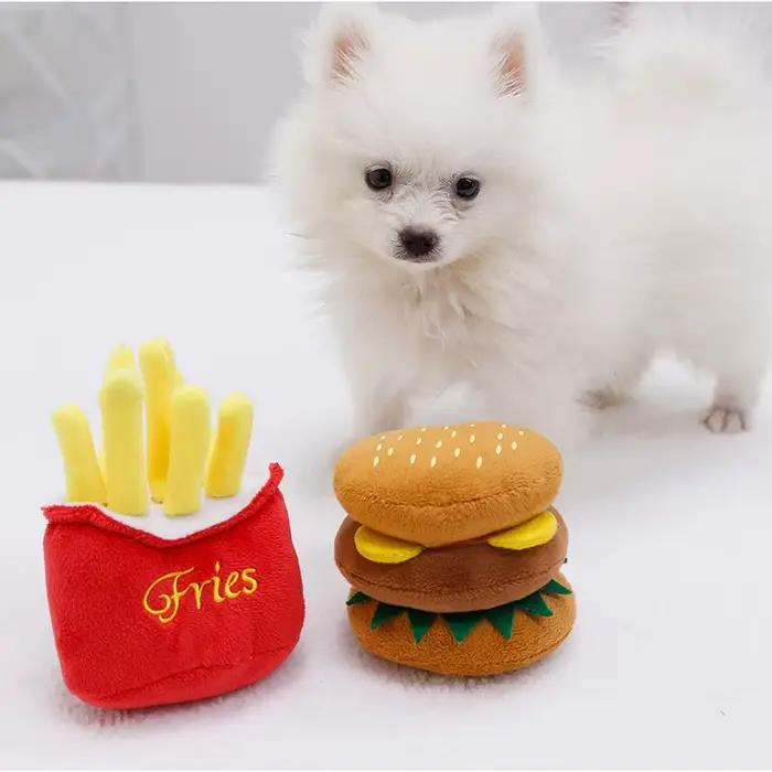 Jouet en peluche amusant pour chien