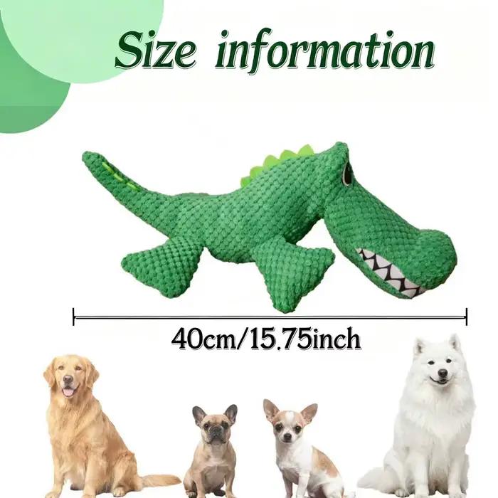Jouet interactif en peluche résistant à la mastication pour animaux de compagnie avec son