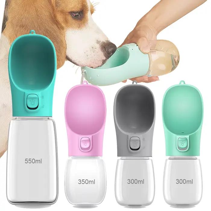 Bouteille d'eau étanche pour animaux de compagnie, bols d'alimentation pour chiens et chats, voyage en plein air, récipient à boire pour chiot, PDPChihuahua, Labrador