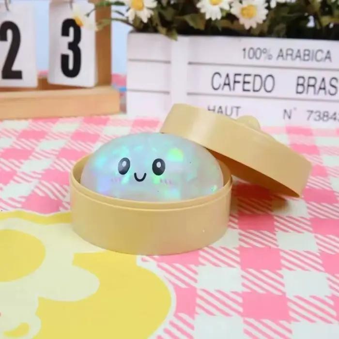Jouet Squishy Baozi avec boîte vapeur