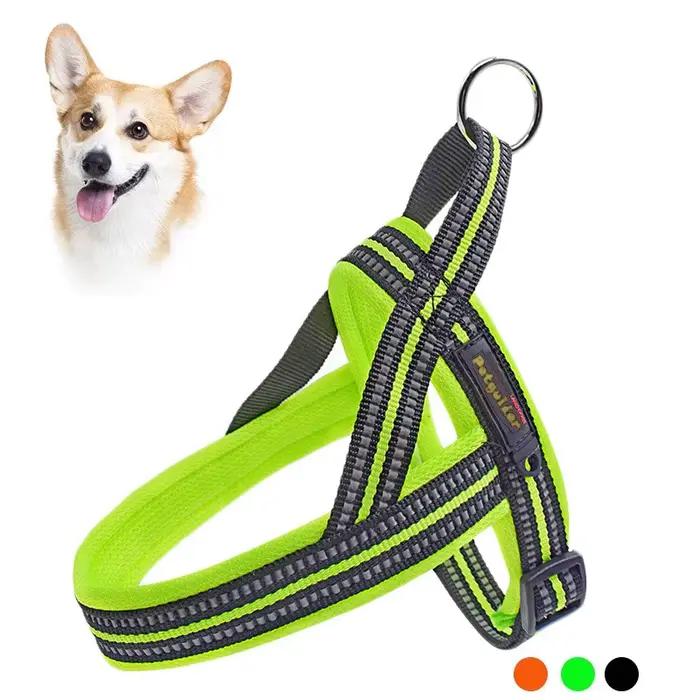Harnais anti-traction pour chien - Nylon 1000D réglable pour grands chiens