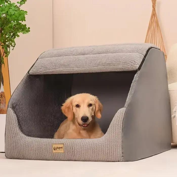 Niche fermée lavable pour animaux de compagnie