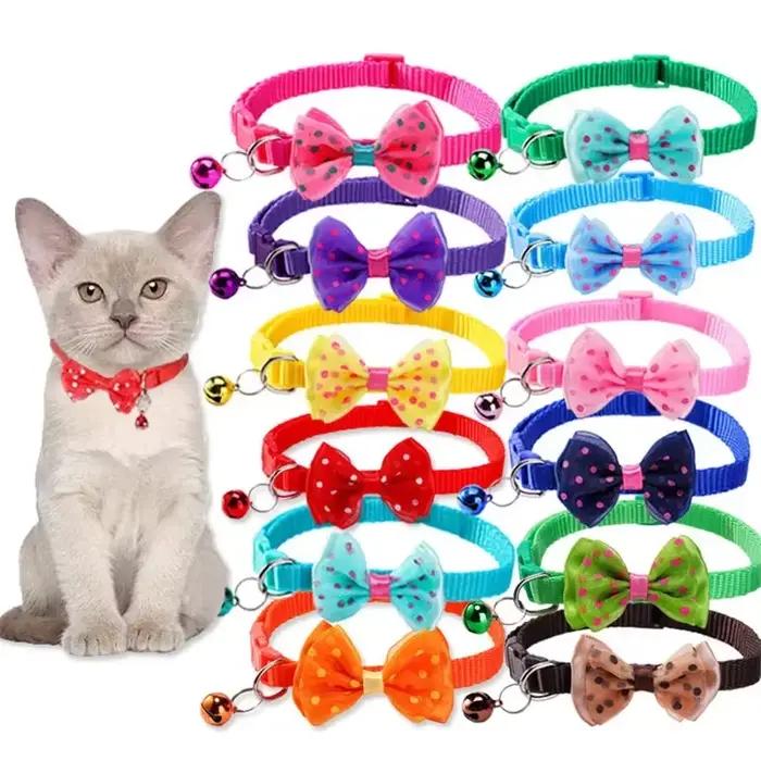 Collier à nœud papillon pour chien et chat
