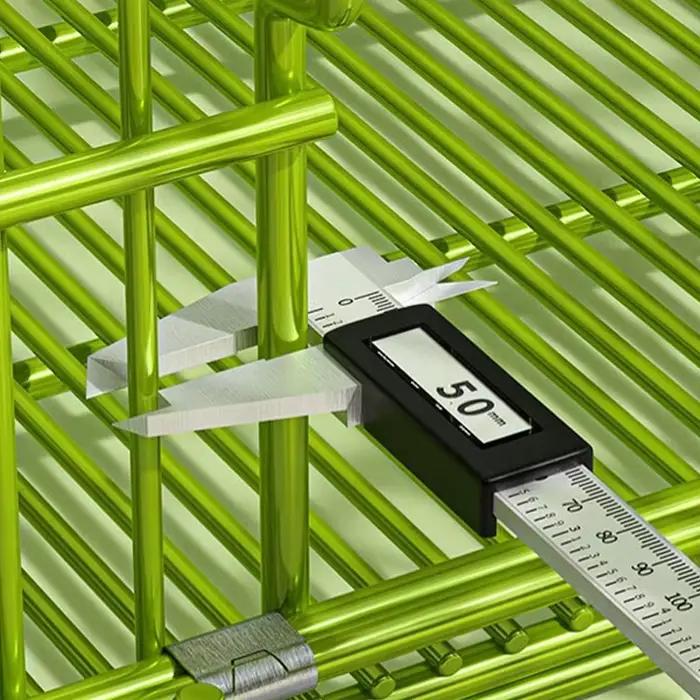 Cage à chien pliable en métal